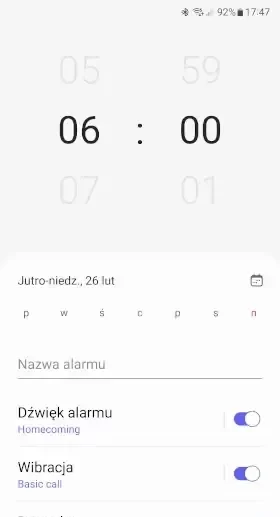 Jak szybko zmienić dźwięk alarmu w telefonie Samsung