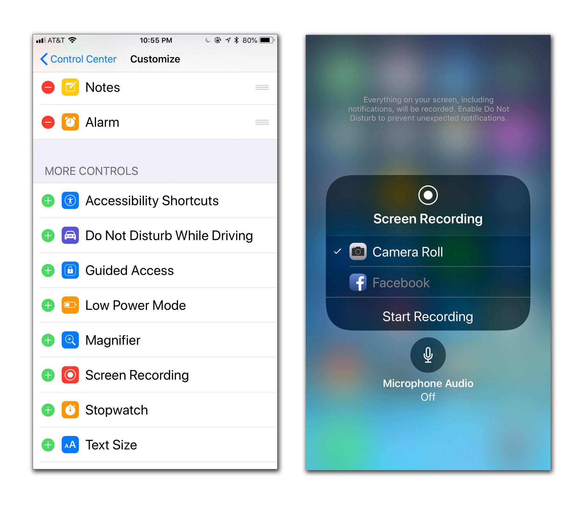 nagrywanie ekranu iPhone iOS 6–10 przez komputer