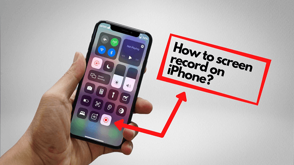 nagrywanie ekranu iPhone iOS 11–16