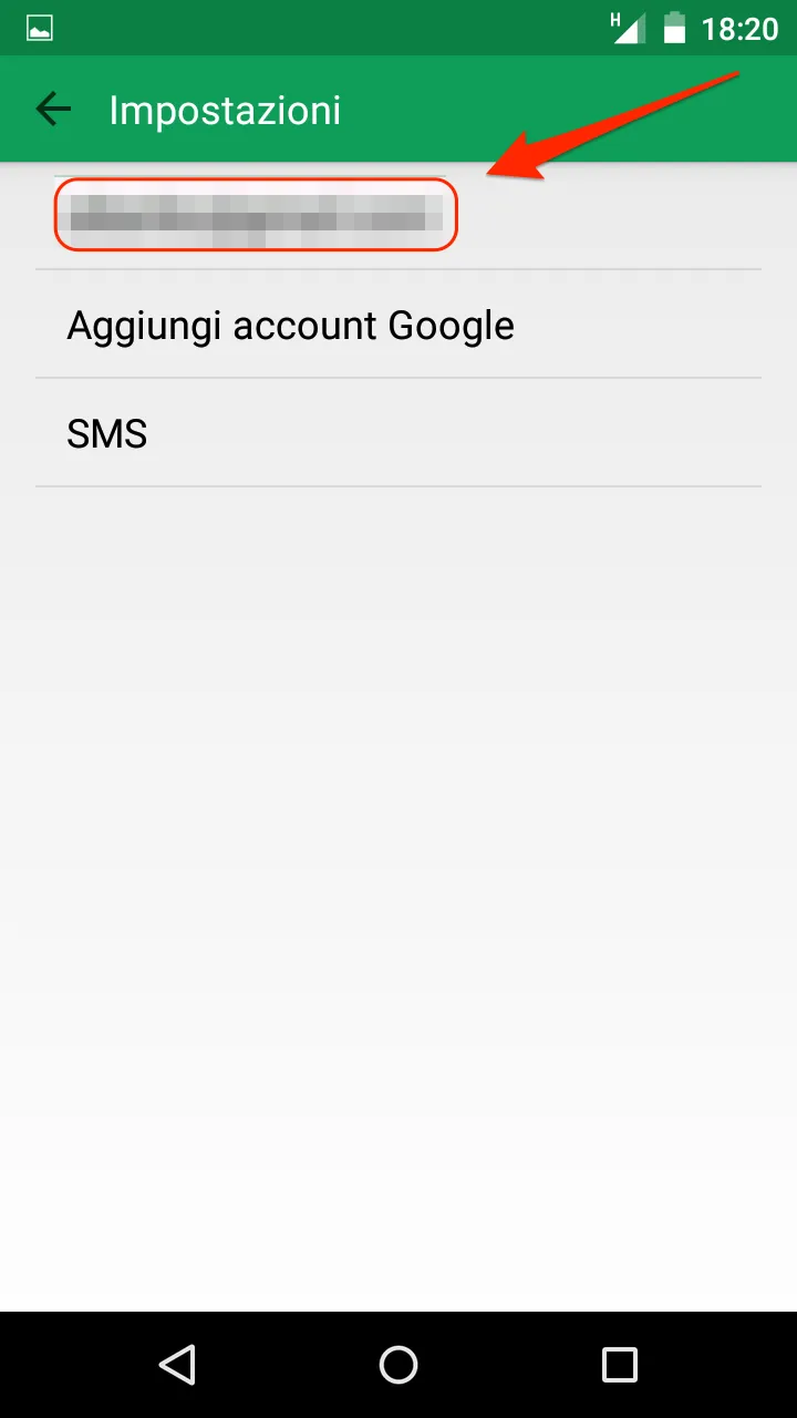 Wybierz konto Google używane w Hangouts
