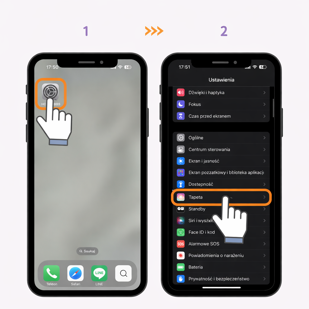 Jak zmienić tapetę w telefonie (iPhone i Android)